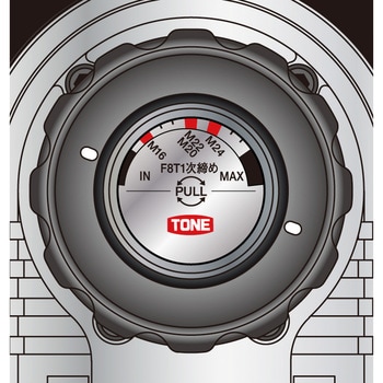 GKR251 1次締専用レンチ 建方1番 六角ボルト用 1台 トネ TONE (前田