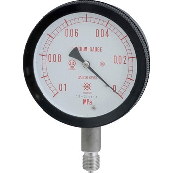 第一計器製作所 MPPプラ密閉型圧力計 要部SUS B型 φ100 G1/2 0～2.5MPA