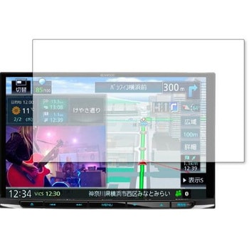液晶保護フィルム カーナビ  KENWOOD 彩速ナビ MDV-S809L 指紋防止 メディアカバーマーケット