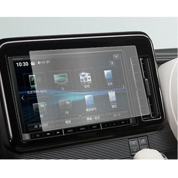 液晶保護フィルム カーナビ  スズキ ワゴン R スマイル 2021 9型 指紋防止 メディアフューチャー
