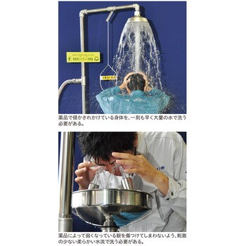 緊急用シャワー・洗眼器 日本エンコン