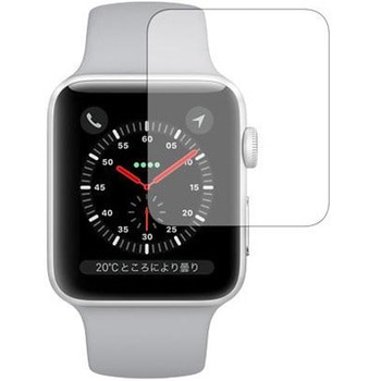 液晶保護フィルム  Apple Watch Series 3 42mm 高硬度9H メディアフューチャー