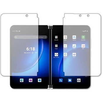 液晶保護フィルム Microsoft Surface Duo 2  2画面セット 高硬度9H ブルーライトカット メディアカバーマーケット