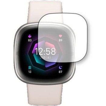 液晶保護フィルム  Fitbit Sense 2 高硬度9H メディアフューチャー