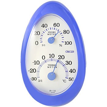 CR-133B 温度計・湿度計 クレセル 60960313