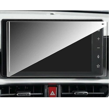 液晶保護フィルム カーナビ  ダイハツ ロッキー 9インチ 指紋防止 メディアフューチャー