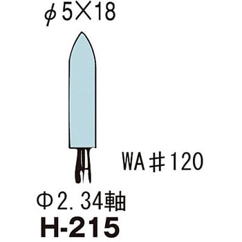 軸付砥石 サンフレックス