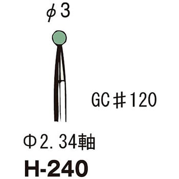 軸付砥石 サンフレックス