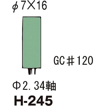 軸付砥石 サンフレックス