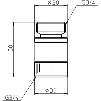 FB洗濯機用アダプター SANEI