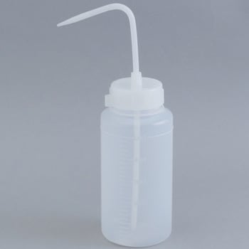 500mL サンプラ(R) 丸型洗浄瓶(広口タイプ) 1本 サンプラテック 【通販