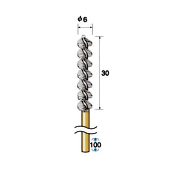 研磨砥粒入りナイロンブラシ - NSK(ナカニシ)