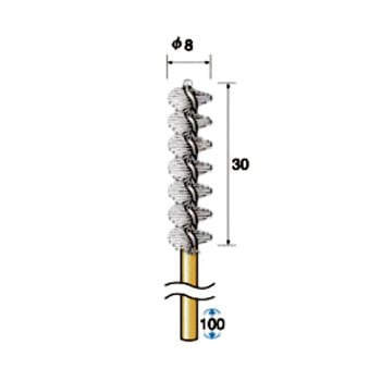 研磨砥粒入りナイロンブラシ - NSK(ナカニシ)