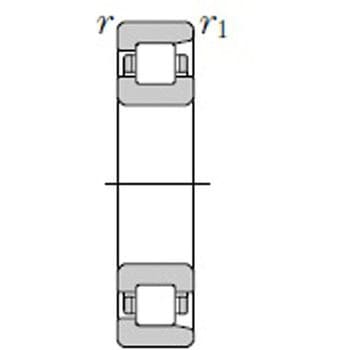 円筒ころ軸受 NF200形 NTN(エヌティーエヌ)