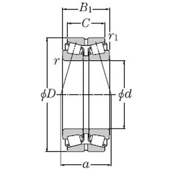 複列円すいころ軸受 432200形 - NTN(エヌティーエヌ)