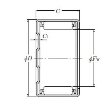 シェル形針状ころ軸受 BK形 - NTN(エヌティーエヌ)