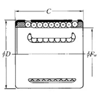 リニアボールベアリング KH形 NTN(エヌティーエヌ)