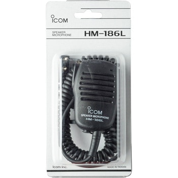 HM-186L 小型スピーカーマイクロホン 1個 ICOM(アイコム) 【通販 