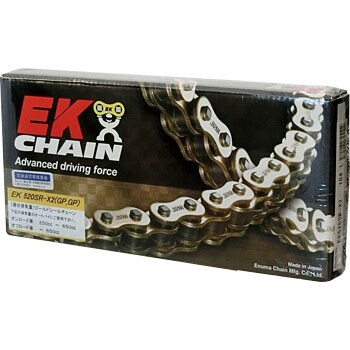 EK(イーケー) QXリングシールチェーン 520SR-X2 スチール 120L