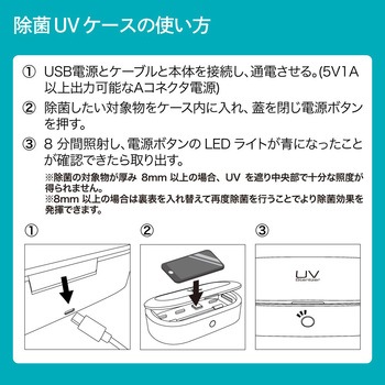 除菌UVボックス ナカバヤシ