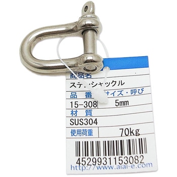 ステンネジシャックル アイアイ