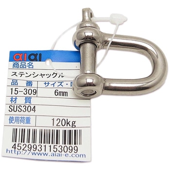 ステンネジシャックル アイアイ