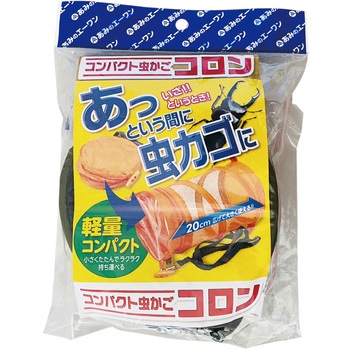 コンパクト虫かごコロン Dグリーン 6個組 あみのエーワン