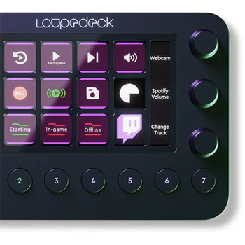 メディア編集用コントローラー Loupedeck Live Loupedeck (ループデック)