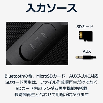 防水防塵Bluetoothスピーカー 40s