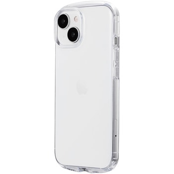 iPhone 15 iPhone14 耐衝撃ラウンドソフトケース ストラップホール付 TPU LEPLUS NEXT
