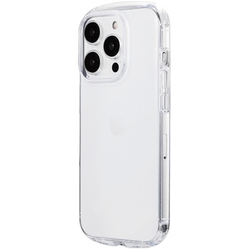 iPhone 15 Pro 耐衝撃ラウンドソフトケース ストラップホール付 TPU LEPLUS NEXT