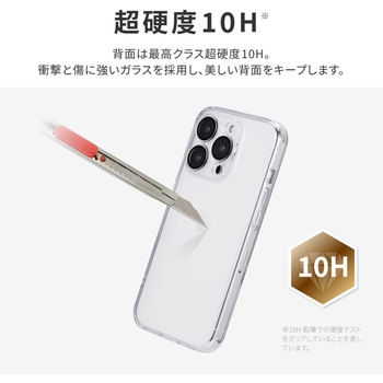 iPhone 15 Pro カメラレンズ保護ガラスハイブリッドケース 耐衝撃 TPU LEPLUS NEXT
