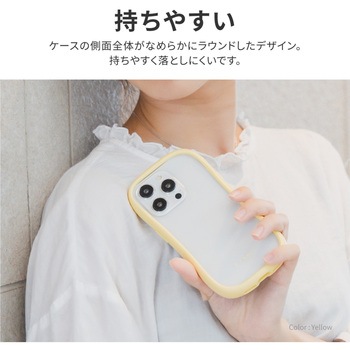 iPhone 15 Pro 耐傷・耐衝撃ハイブリッドケース ストラップホール付 TPU LEPLUS NEXT