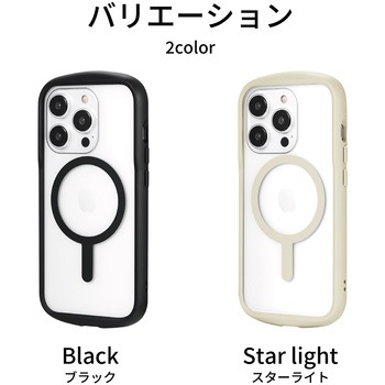 iPhone 15 Pro 高速充電対応・耐衝撃ハイブリッドケース ストラップホール付 TPU LEPLUS NEXT