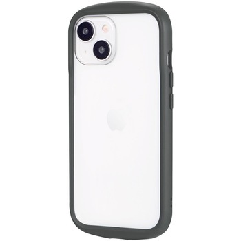 iPhone 15 iPhone14 耐衝撃ハイブリッドケース ストラップホール付 TPU LEPLUS NEXT