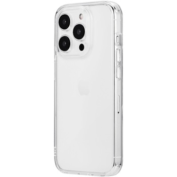 iPhone 15 Pro 耐傷・ガラスハイブリッドケース 耐衝撃 ストラップホール付 TPU - LEPLUS NEXT