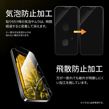iPhone 15 Pro ガラスフィルム 全面保護 ソフトフレーム 超透明 LEPLUS NEXT