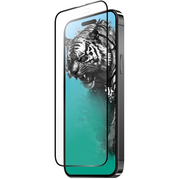iPhone 15 ガラスフィルム 全面保護 反射防止・ブルーライトカット LEPLUS NEXT
