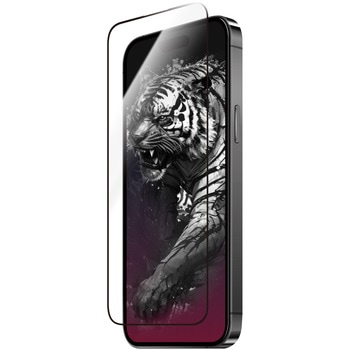 iPhone 15 iPhone 15 Pro ガラスフィルム 全面保護 超高透過95% 耐衝撃 LEPLUS NEXT