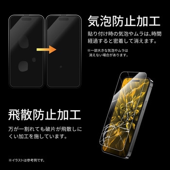 iPhone 15 Plus ガラスフィルム 超透明 LEPLUS NEXT