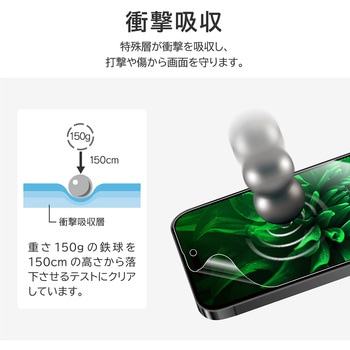 iPhone 15 Pro 保護フィルム 反射防止 指紋防止 - LEPLUS NEXT