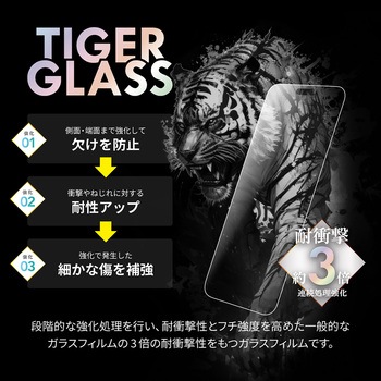 iPhone 15 ガラスフィルム 反射防止・ブルーライトカット 耐衝撃 LEPLUS NEXT