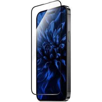iPhone 15 ガラスフィルム 全画面 ソフトフレーム ブルーライトカット LEPLUS NEXT