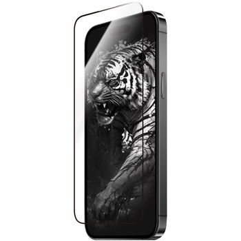 iPhone 15 Pro Max ガラスフィルム 全面保護 超透明 耐衝撃 LEPLUS NEXT