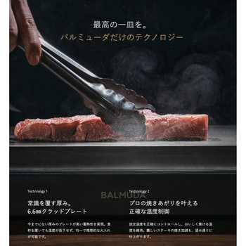 K10A-BK バルミューダ ザ プレート プロ ホットプレート BALMUDA