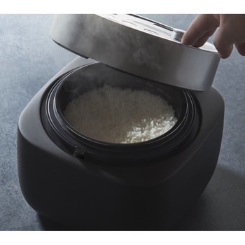 K08A-BK バルミューダ ザ ゴハン 3合炊き 電気炊飯器 BALMUDA
