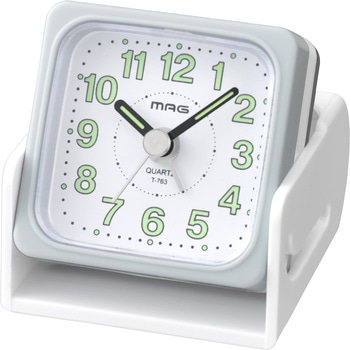 T 763 Wh 目覚まし時計 トラベるん Mag ノア精密 アラーム 電子音 アナログ 通販モノタロウ