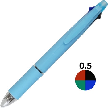 油性ボールペン 4色+シャープペン 0.5mm モノタロウ 多色/多機能