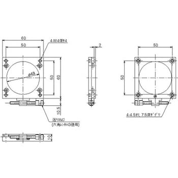 中央精機 透過型X軸フィックスステージ 40×40 LS-P4051FX - www