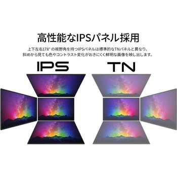 ディスプレイ23.8型/1920×1080/HDMI×1、VGA×1/ブラック/スピーカー有/2年保証 JAPANNEXT